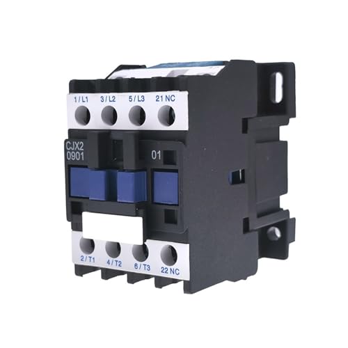 Contacteur AC 24VAC CJX2-1210 pour circuit monophasé 12A