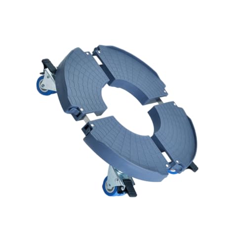 AMSLSIU Soporte para Plantas rodante fácil de Montar, opción versátil práctica y Duradera para Cualquier Amante de Las Plantas, Soporte para macetas PP