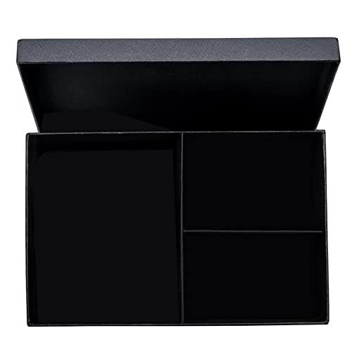 Automatic Buckles with Box Ratchet Men Belt Waistband for Wedding Business Boxed Mens Belts Set Leather (Color : Wine red Size : 110cm)4