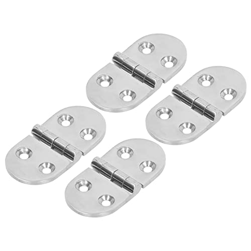 Brrnoo Nautische Edelstahlscharniere 4 Stück