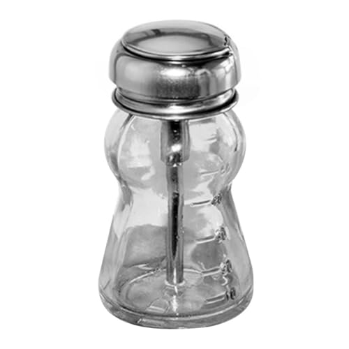 JOINPAYA Flacon Pompe en Verre Épais 120 ML Rechargeable, Bouteille Vide Multi-usages pour Démaquillant et Dissolvant, Conteneur Cosmétique Portable et Étanche, Usage Personnel et Voyage