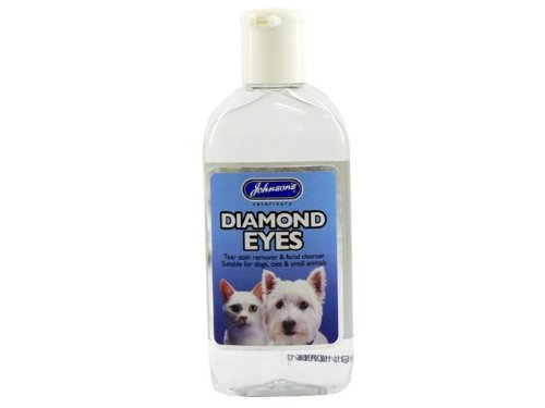 3 x Saver - Johnson's Vet - Diamond Eyes (Tear Stain/ Facail Cleanser) 125ml