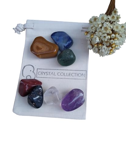 Kit Pedra Cristal Natural (Chakras)