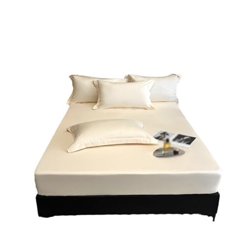 MVUYO All-Wrapped Bedspread Bed Cap Single Piece Urine and Dirty Mattress Protective Cover is Not Easy to Slip Sheets(180 * 200cm)