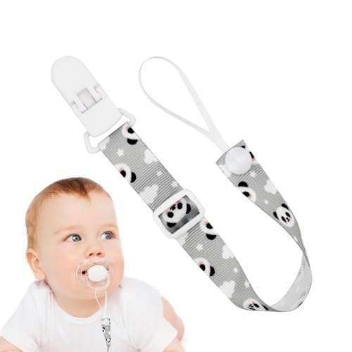 Schnullerkette, Schnuller Mit Clip, Leine Halter Anti-Drop, Leine Halter, Universalhalter Leine Für Beißspielzeug Beißringe, Schnullerschnur, Passend Für Die Meisten Schnuller