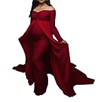 Frauen schönes Kleid für Mutterschaft Fotoshooting, beste Wahl um deine magische schwangere Zeit aufzeichnen, heben Sie Ihre Eleganz und Ihr Glück hervor.