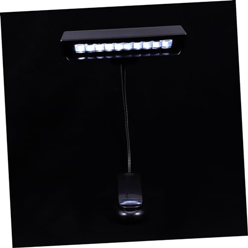 FAVOMOTO Battery Operated Led Piano Light Study Light Eye Protection Night Studying Lamp Reading Lamp for Music Stand Bedside Lamp