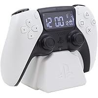Reloj Despertador PS5 Controlador - Reloj Digital Blanco de
