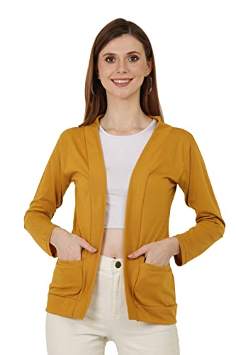Image of Women's Cotton Pocket Shrug