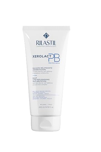 Baume corps et visage Rilastil Xerolact PB anti-irritations pour apaiser les peaux atopiques