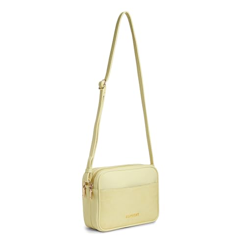 Image of Caprese Minato Sling Medium Bag for Women | Stylish Bag with Adjustable Strap, Secure Zip Closure for Comfortable Wear | Versatile Handbag for Everyday Use, Travel & Special Occasions