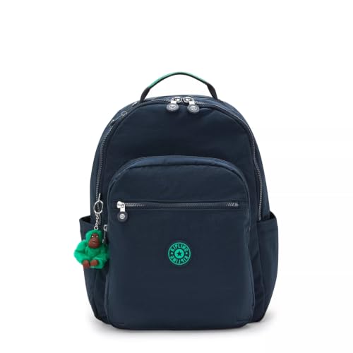 Image of Kipling Women's Seoul Bts 15 inch Laptop Backpack, Durable, Roomy with Padded Shoulder Straps, Built-In Protective Sleeve