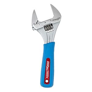 Channellock 6WCB 6-Inch WideAzz Adjustable Wrench, CODE BLUE