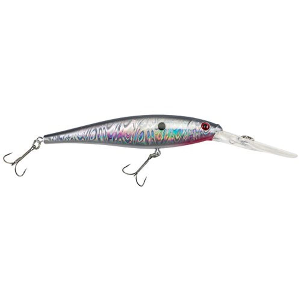Berkley Flicker Minnow Fishing Lure, Slick Mouse, 1/3 oz, 3 1/2in | 9cm Crankbaits, Realistic Minnow Profile, Sharp Dive Curve Gets to Fish Quickly, Equipped with Fusion19 Hook