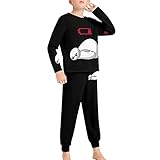 ベイマックス キッズ パジャマ 上下セット 男の子 女の子 子供服 部屋着 ルームウェア 寝間着 長袖 柔らかい 快適 ジュニア 寝巻き 120CM