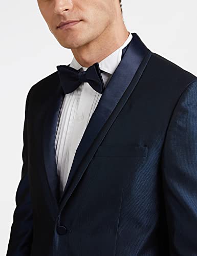 Image of Van Heusen Men's Shawl Collar Slim Fit Suit