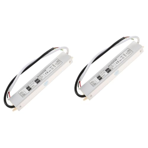 Uonlytech 2 Unidades Motorista De Led Conversor De 120 Para 12 Volts Adaptador 12v Adaptador Dc Conv