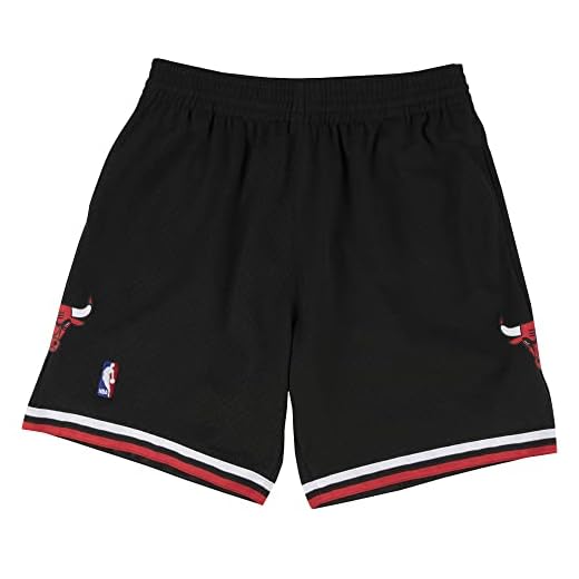 Mitchell & Ness NBA Alternate Swingman Shorts Bulls 97-98 Black LG 9