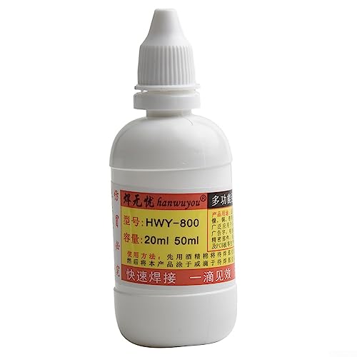 50ml Stainless Steel Flux Soldering Paste Liquid Solder Tool for Quick Welding - and Easy to Use