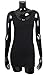 Emma & Giovanni - Pullover - Top - Mujer (M-L, Gris)