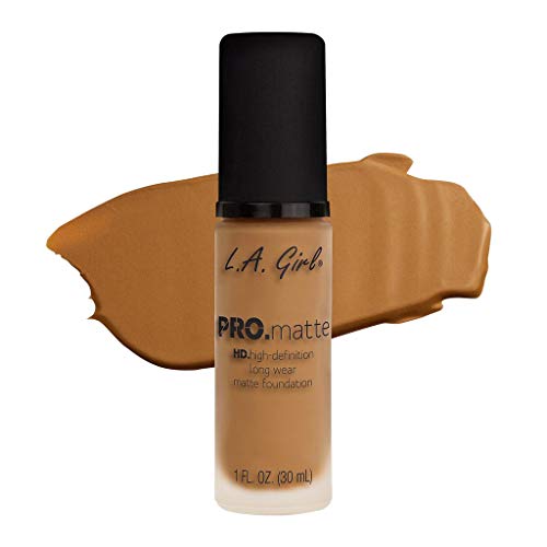 LA Girl PRO matte HD highdefinition long wear matte foundation (GLM681 Caramel), Assortment (LAX-GLM681-A) LA Girl PRO matte HD highdefinition long wear matte foundation (GLM681 Caramel), Assortment (LAX-GLM681-A)