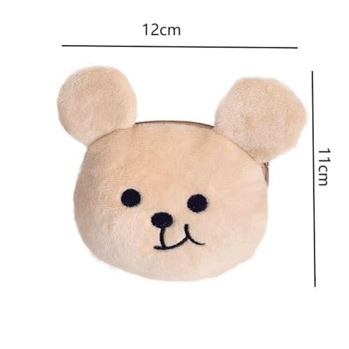Cartoon Teddy Bear Wallet Bear Bag Cute Coin Wallet Plush Coin Purse Ultra -mini bag Fashion Purses And2