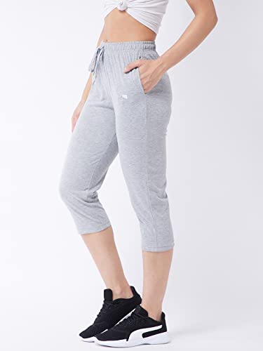 Image of Modeve Women Solid Cotton Blend Capri for summer|| Summer Wear