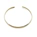HONEYCAT 24k Gold Plated Thin Classic Open Bangle Bracelet Cuff | Madewell, Minimalist, Delicate Jewelry