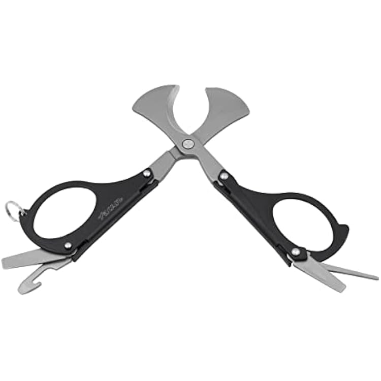 XIKAR MTX Cigar Scissors, Multi-tool, Black