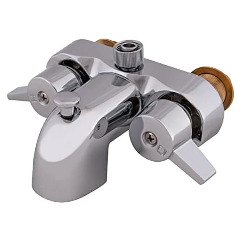 EZ-FLO Two-Handle Add-On Shower Diverter Bathcock Cover