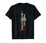 Si eres miembro de un conjunto de jazz, una orquesta o una banda de música, este gráfico de trompeta retro es el disfraz de instrumento de viento perfecto para los músicos que tocan instrumentos musicales.