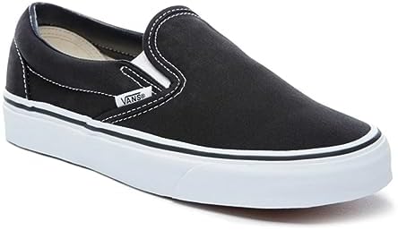 Vans Men's Classic Slip-on Skate Shoes Black 11.5 B(M) US Women / 10 D(M) US Men | Image 1