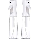 URBEST Continuous Mist Spray Bottle - 2 Pack 10.1OZ Empty Ultra Fine Water Mist Sprayer for...