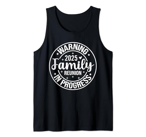 Family Reunion In Progress 2025 Warning Vacation Matching Débardeur