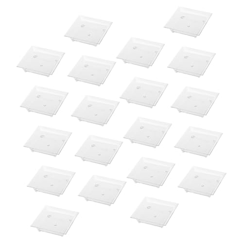 FOMIYES 50pcs Small Dip Bowls Dipping Dish Dip Dish Sauce Dish Sushi Dipping Bowl Nut Dish Dip Sauce Bowls Mini Serving Dish Serving Platter Trifle Serving Bowl Cookies Plate Plastic