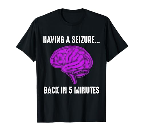 Epilepsy Awareness Having Seizure Epileptic Warrior Survivor T-Shirt