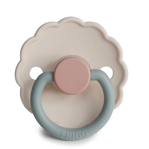 FRIGG(tbO) Ԃ V fCW[ Ԍ^ VR Ԃ   k ݃J[ 0-6 Daisy Silicone Pacifier Cotton Candy