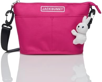 JACKBUNNY ショルダーバッグ　タグ付き　未使用 Jack Bunny!! ジャックバニー サコッシュ オレンジ×黒 ロゴ