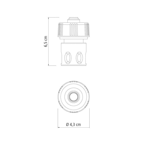 Engate Rápido Para Mangueira De 5/8