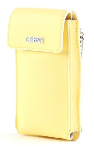 Sac Guess mini crossbody jaune pour ne plus perdre vos clés et alléger vos sorties