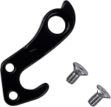 Amazon BrambleCo Rear Derailleur Hanger Hook – Aluminum Alloy Bike Gear Hanger, Compatible with Trek Gary Fisher, Black, Rear Wheel Mechanical Shift Replacement #ad