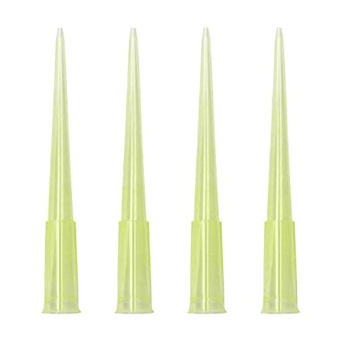 Puntas de pipeta universales QWORK de 200 ul, amarillas, 1000 unidades Cover