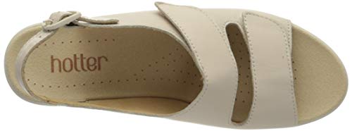 Hotter Easy, Sandali Donna, Colore: Beige Chiaro