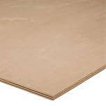 STRUCTURAL HARDWOOD PLYWOOD WBP Board - Hardwood Ply Sheets, 6mm Thick (1,915mm x 1220mm, 3 ft x 4 ft)