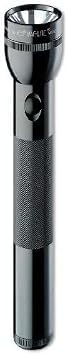 5 Pack Mag-Lite S3D016 3-D Cell Heavy-Duty Flashlight - Black 101-598