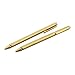 Copper Dowsing Rod 99.9% Pure Copper L-Shaped Metal Probe with Pendulum Pendant for Treasure Hunting, Water Finding, and Feng Shui Detection Tools(4PCS)