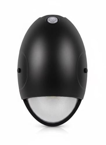 E2 LIGHTING Mini Wall Pack Outdoor Emergency Lights, P65, Battery