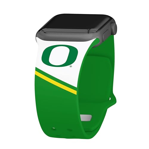 Affinity Bands Oregon Ducks Champion Series HD Watch Band Compatible with Apple Watch (42/44/45mm Long)