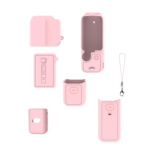 Pocket 3 �p�̏_��ȃV���R���P�[�X�X�L�� �J�����J�o�[�v���e�N�^�[ ���m�ȃJ�b�g�A�E�g�Ƌ������ꂽ�O���b�v Vlogger �ɍœK �ϖ��Ր��t�B�����z���_�[