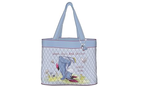 Disney Winnie The Pooh Bolso Tote acolchado con charm